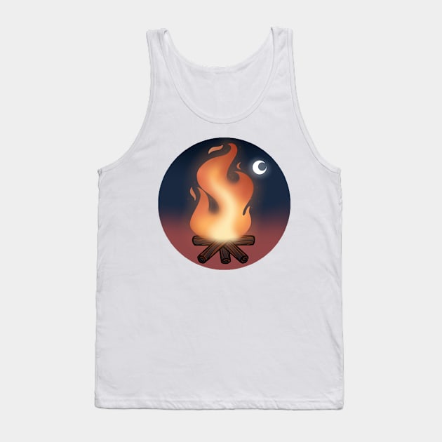 Cozy Campfire Tank Top by leashonlife